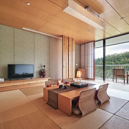 ג'יאושי Hotel Royal Chiao Hsi מראה חיצוני תמונה A Japanese-style room at the hotel