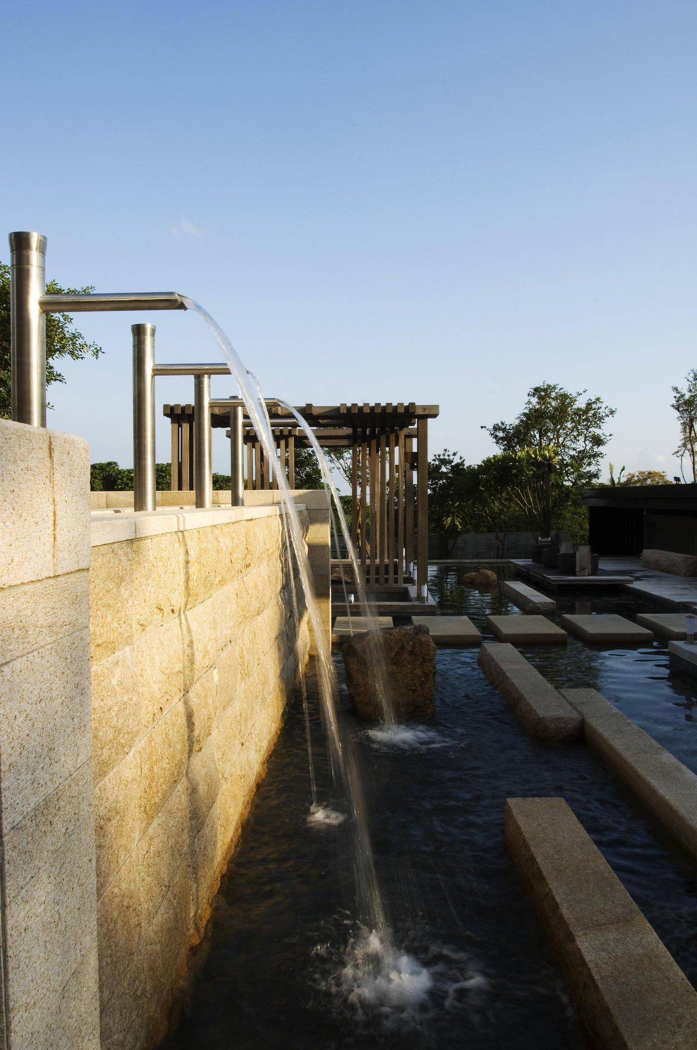 ג'יאושי Hotel Royal Chiao Hsi מראה חיצוני תמונה Fountains at the Myriad Gardens